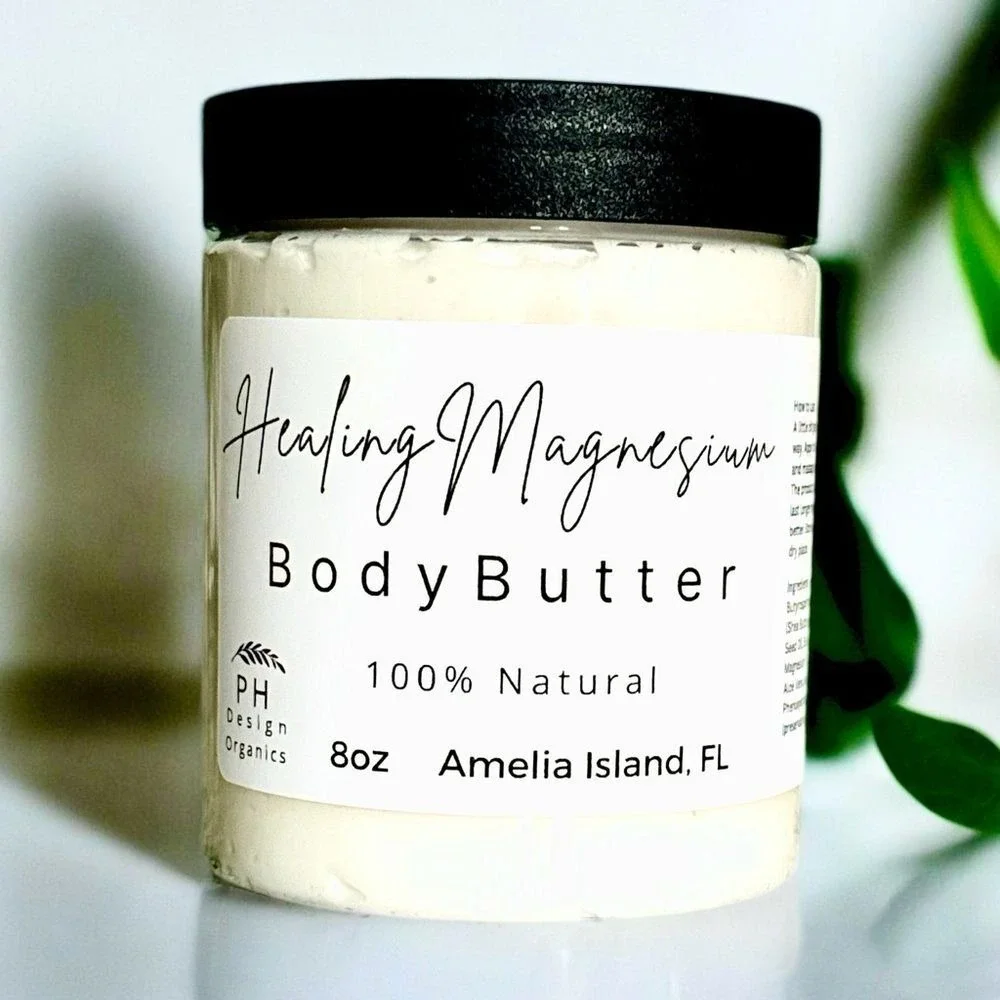 Magnesium‎ Body Butter 8oz - Muscle Tension Relief